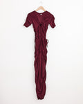 Markiza Dress in Burgundy