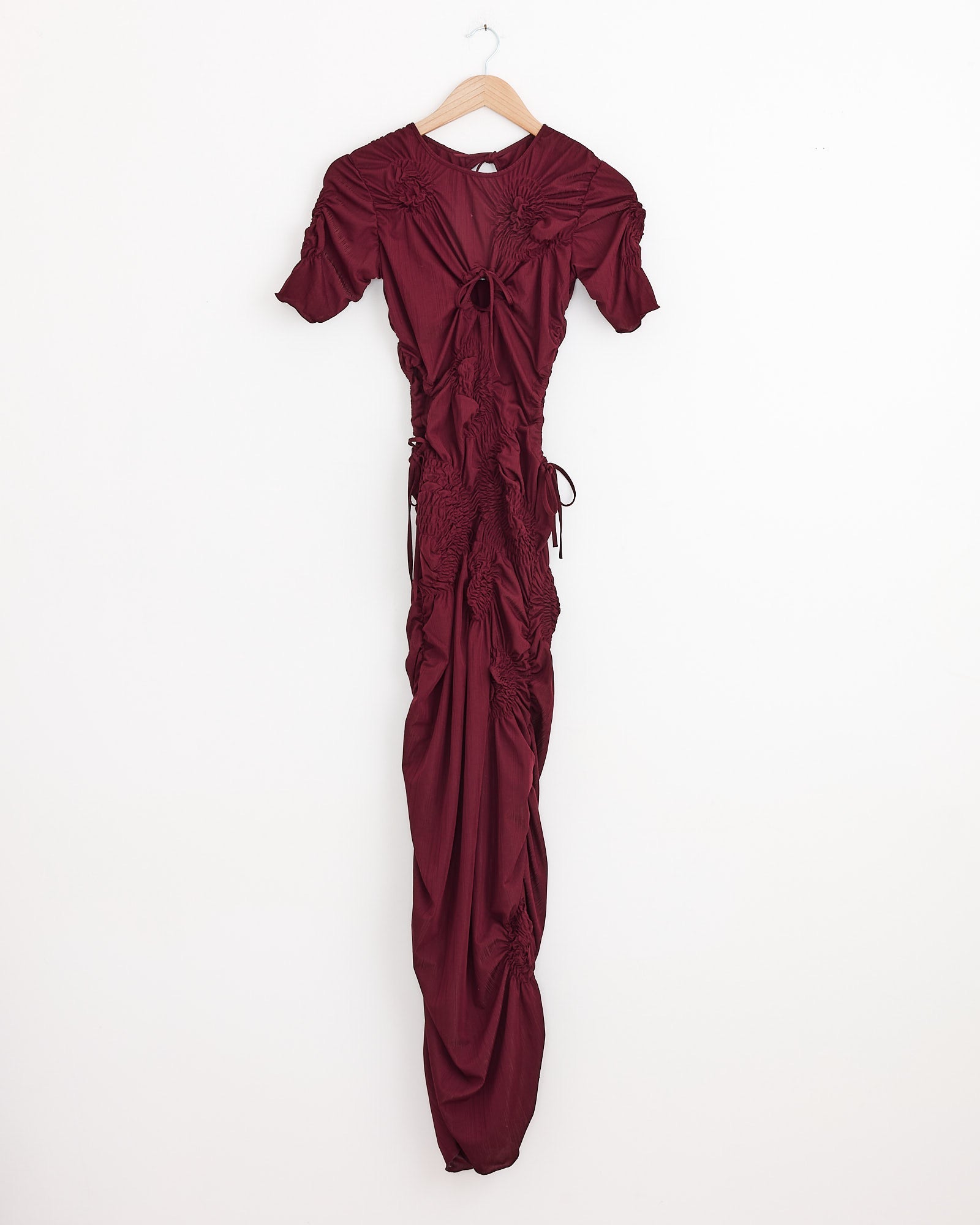 Markiza Dress in Burgundy