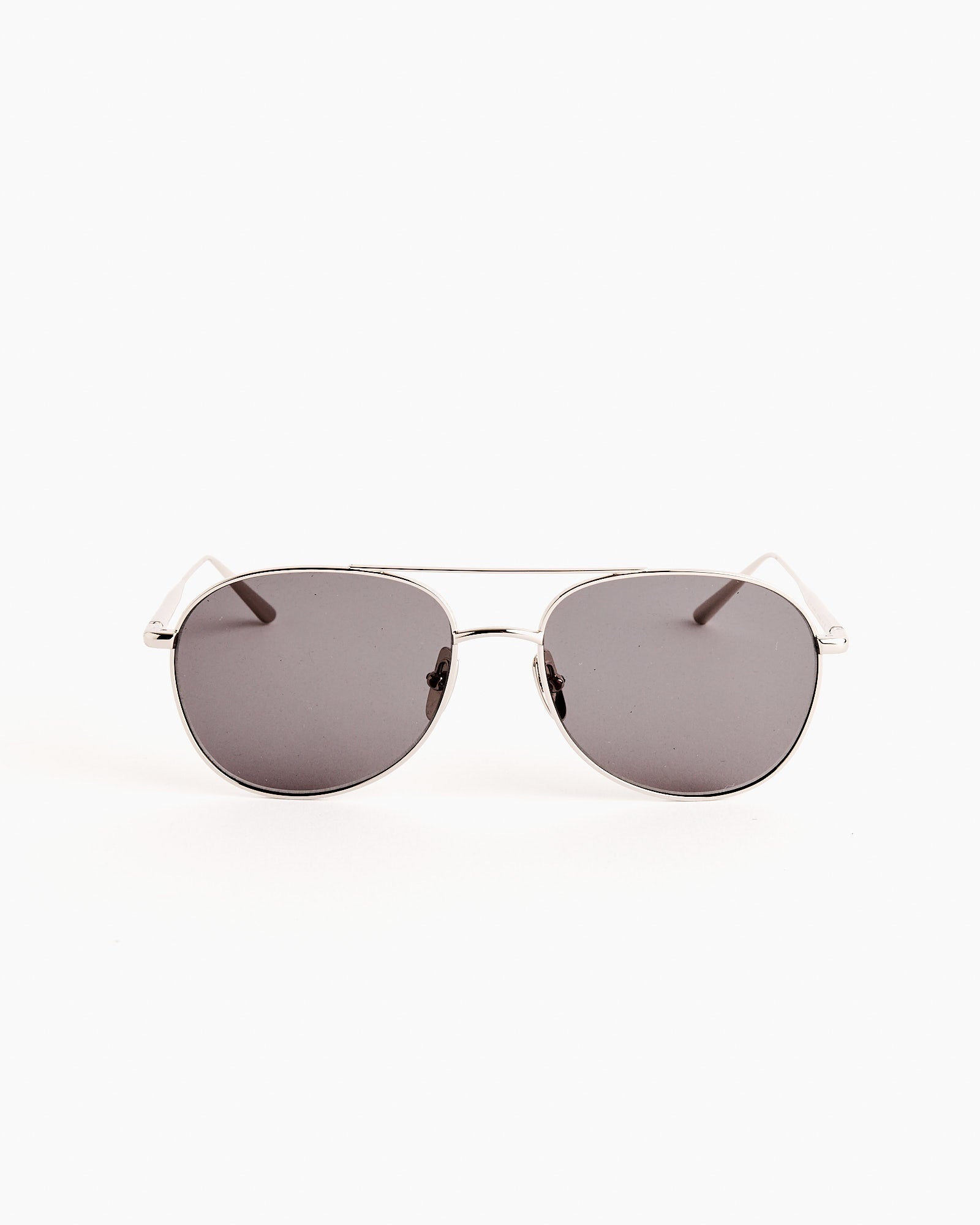 Pilot Sunglasses in Silver Grey