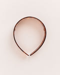 Thin Bessette Headband in Tortoise