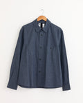 Overall Shirt in Uniform Blue