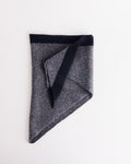 Tipped Scout Scarf in Grey/Ink