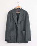 Studio Nicholson x BEAMS PLUS Paul Coat in Charcoal Marl
