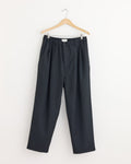 Relaxed 2 Tuck Pant in Charcoal