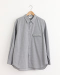 Oversized Shirt in Grey Check