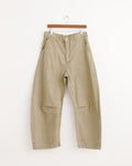 Barrel Leg Pant in Beige