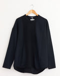 Panelled T-Shirt in Black Mix
