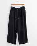 French Terry Circular Pant in Black