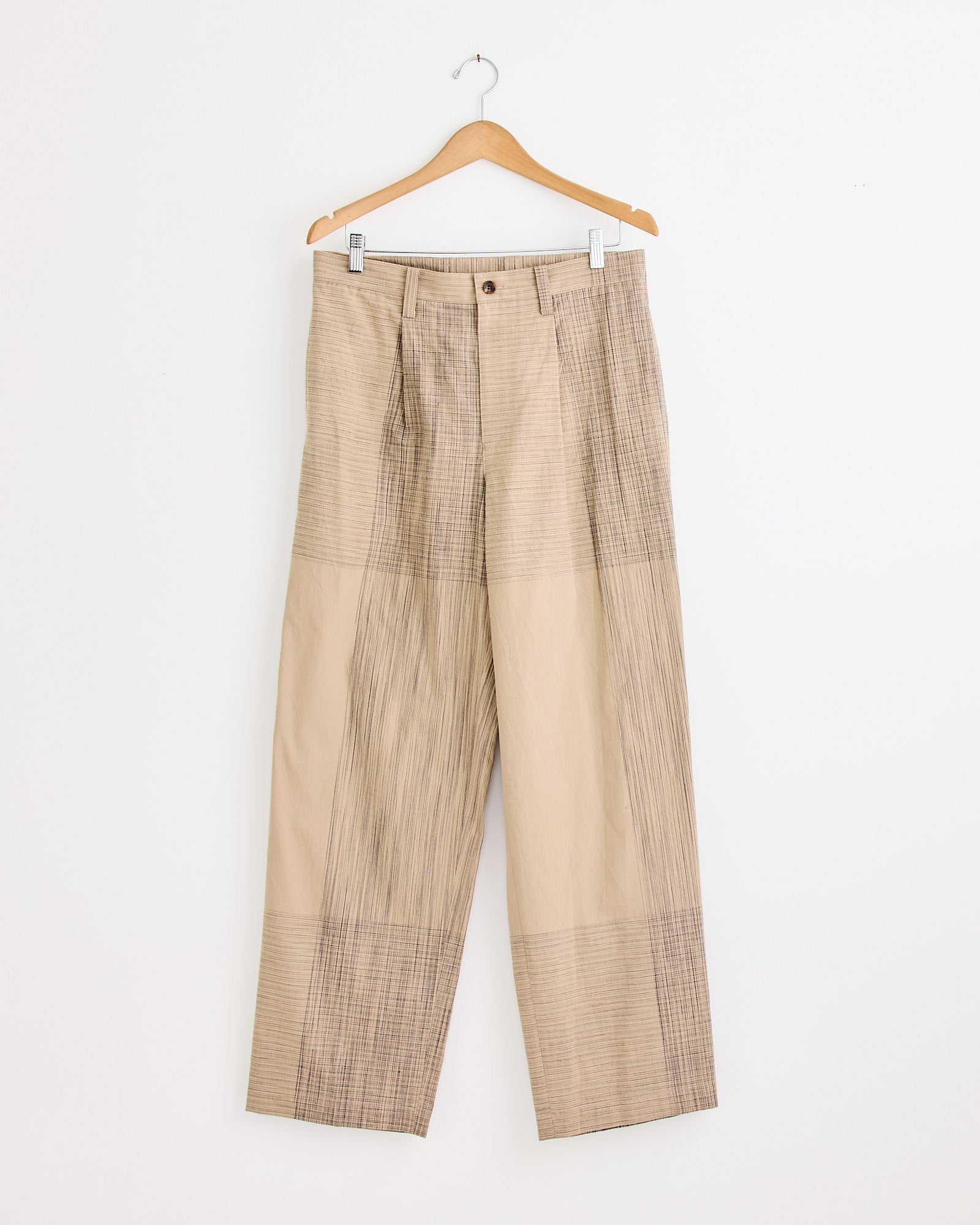 Kasuri Pant in Beige