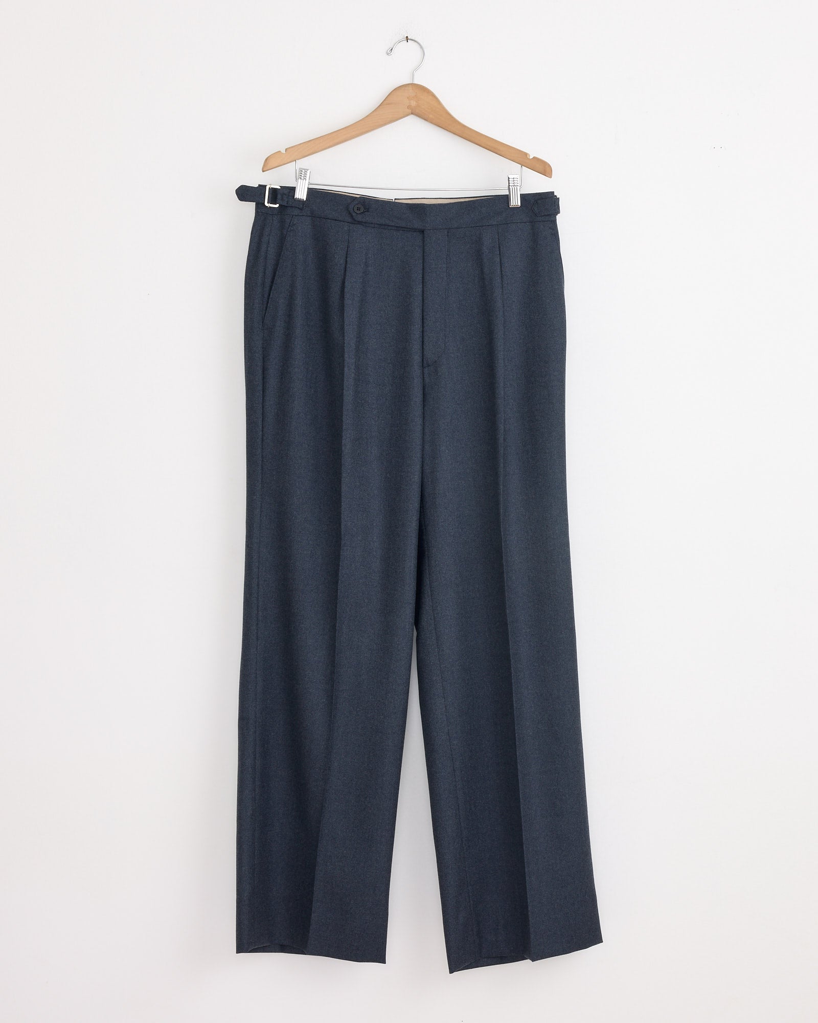Single Pleat Trouser in Indigo