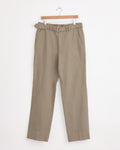Plain Front Washable Trouser in Taupe