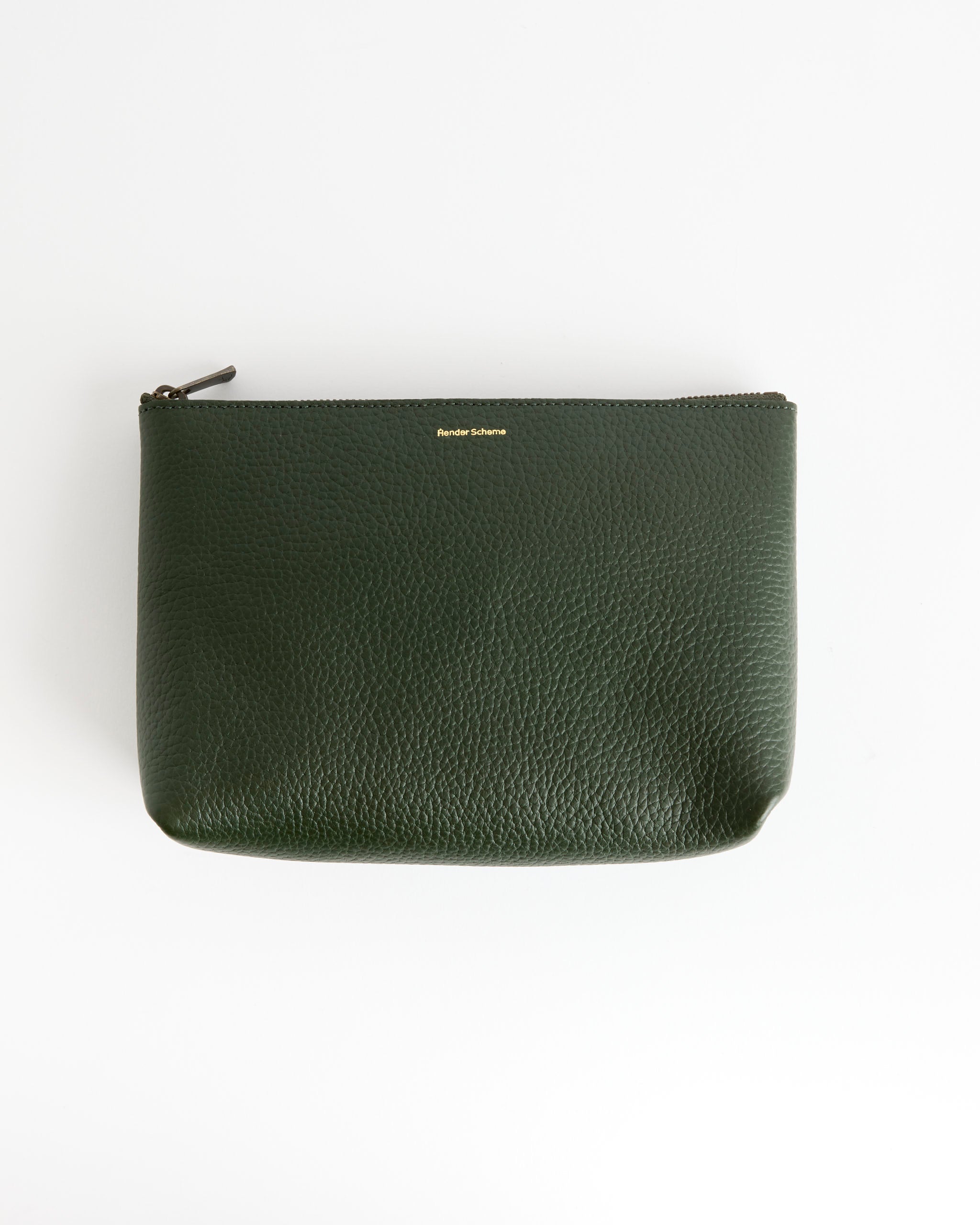 Pouch in Moss Green