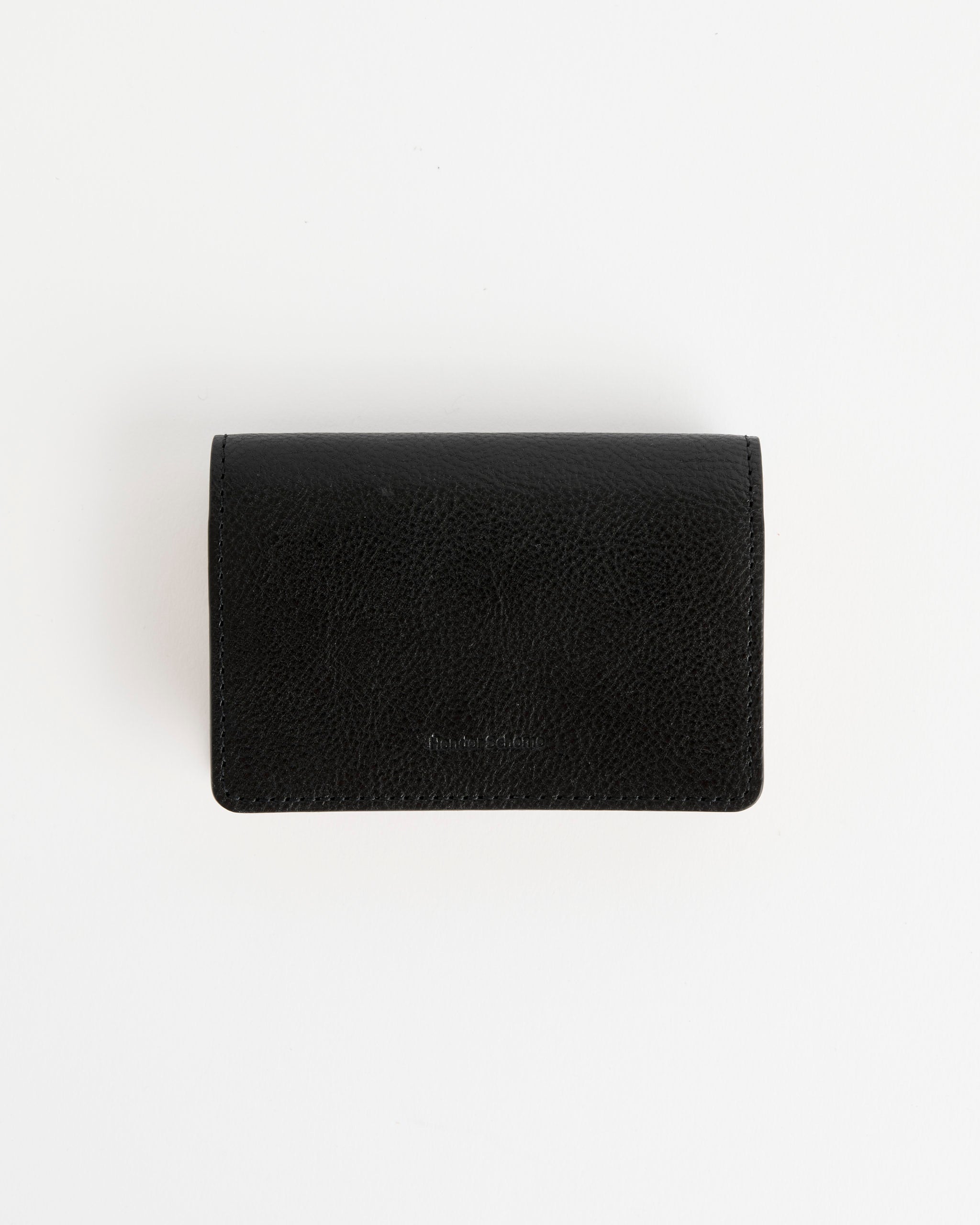 Multilayered Card Case in Black