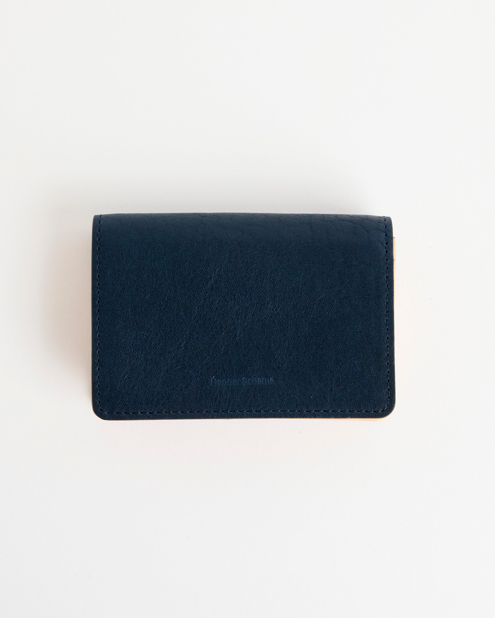 Multilayered Card Case in Navy