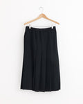 Pleated Skirt in Black