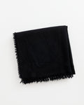Cashmere Silk Garment Dyed Stole in Navy