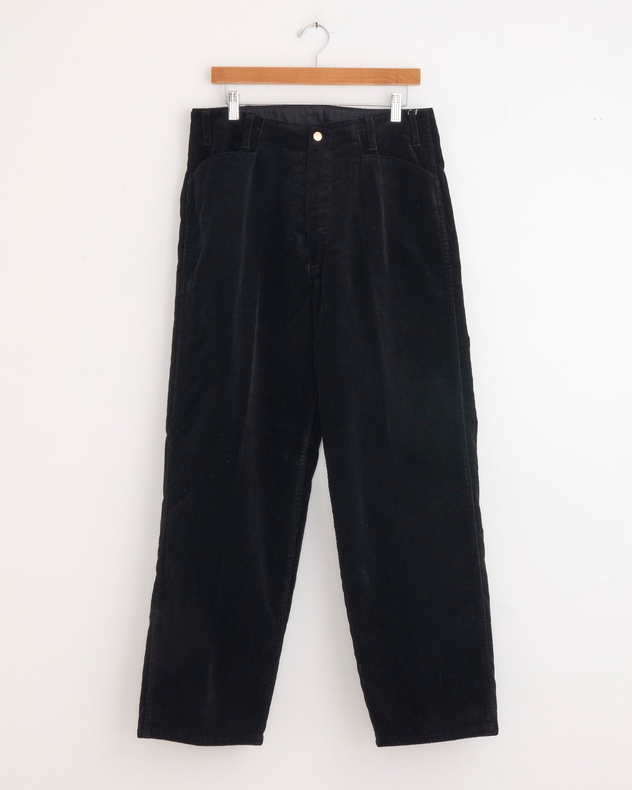 Corduroy Work Pant in Black