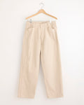 Cotton Twill Work Pant in Ivory