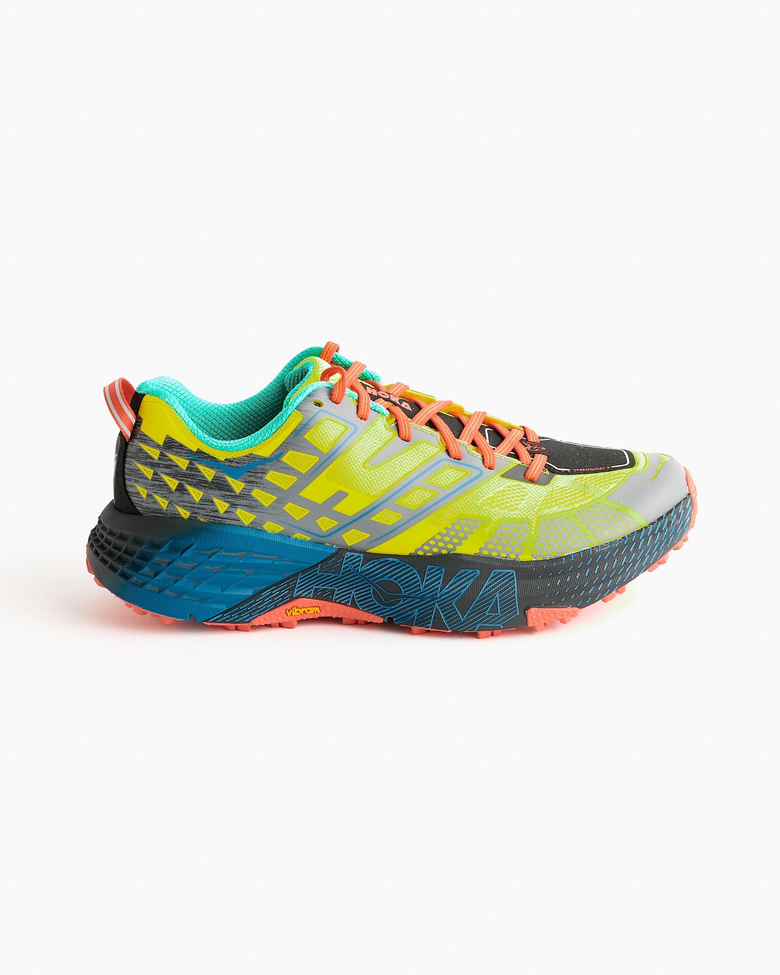U Speedgoat 2 in Citrus/Blue