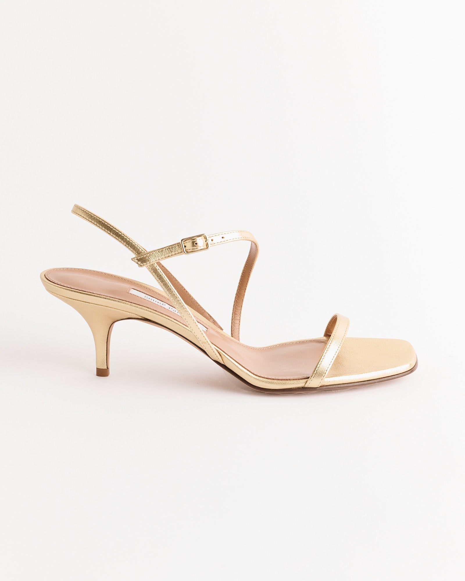 Hugo Sandal in Washed Gold