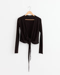 Cashmere Silk Wrap Cardigan