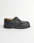 Michael Derby Shoe in Lisse Noir
