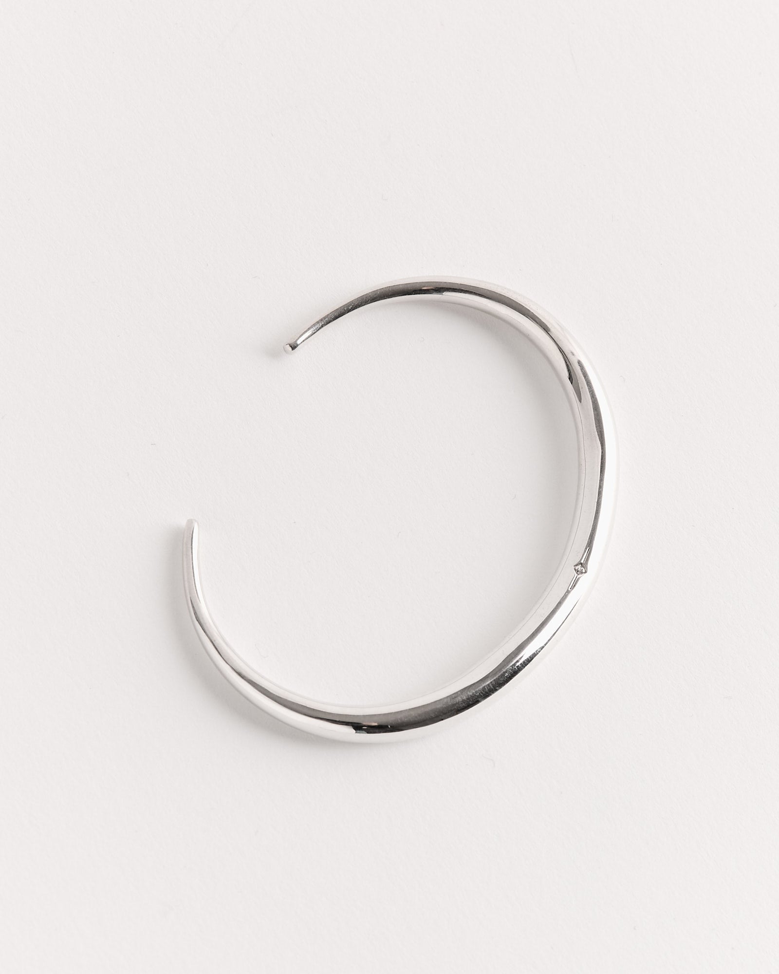 Tusk Cuff in Sterling Silver