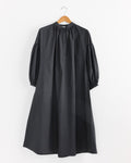 Balloon Sleeve Dress in Black