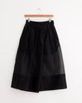 Organza Full Skirt in Black