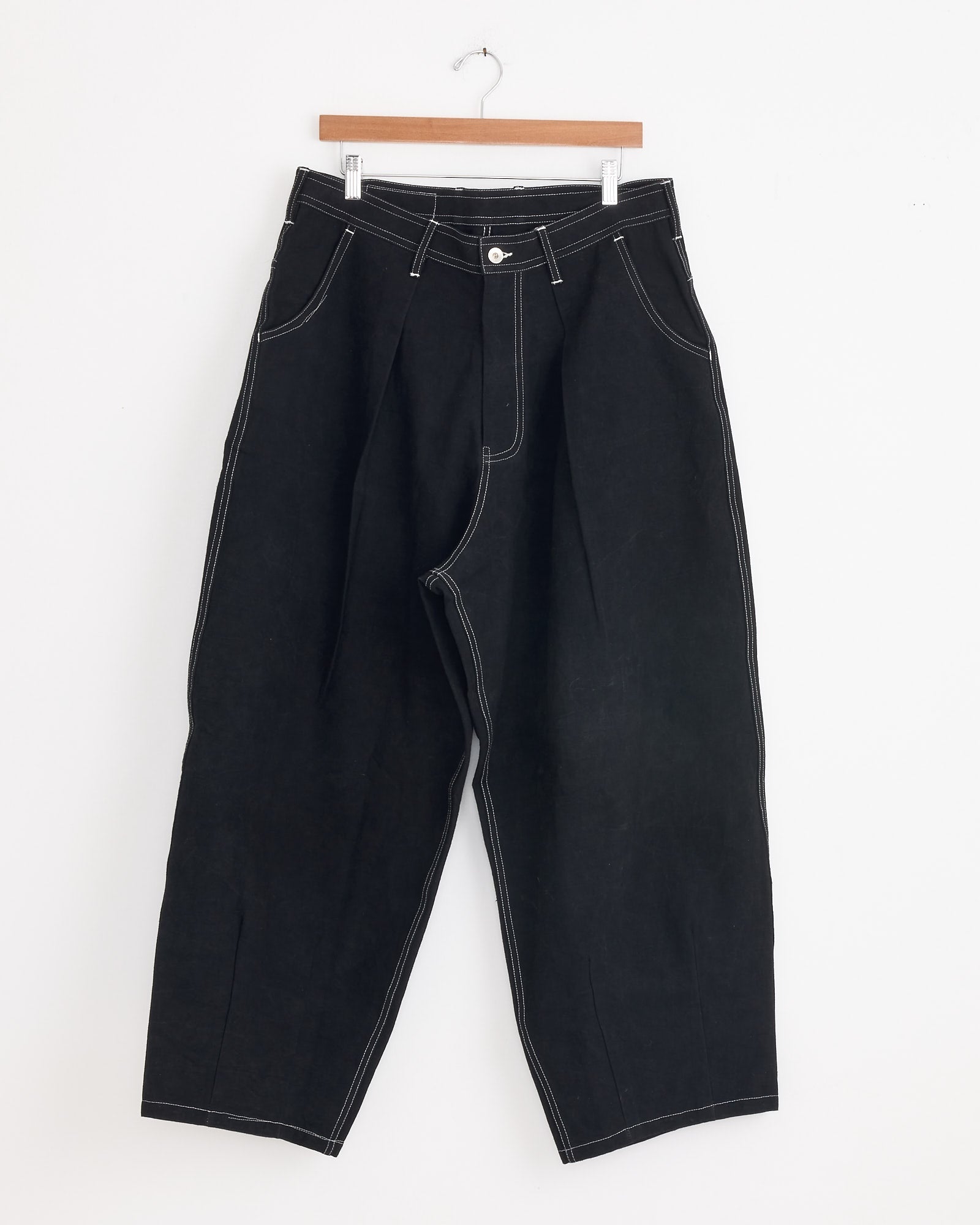 Lush Pant in Black Wonky Wear