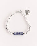 Edition 2 Bracelet in Silver/Blue/White