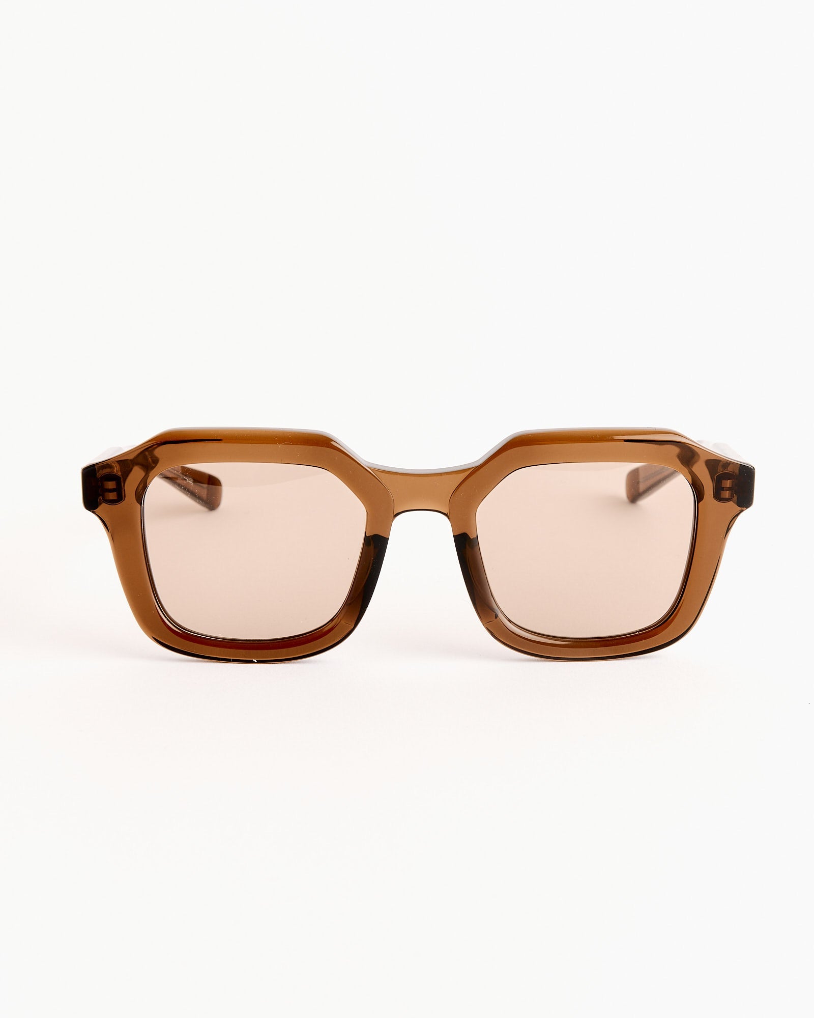Matheson Sunglasses in 16K Gold/BR-40 Mid Brown
