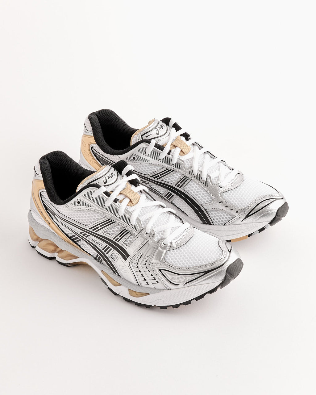 Gel-Kayano 14 in White/Pure Gold