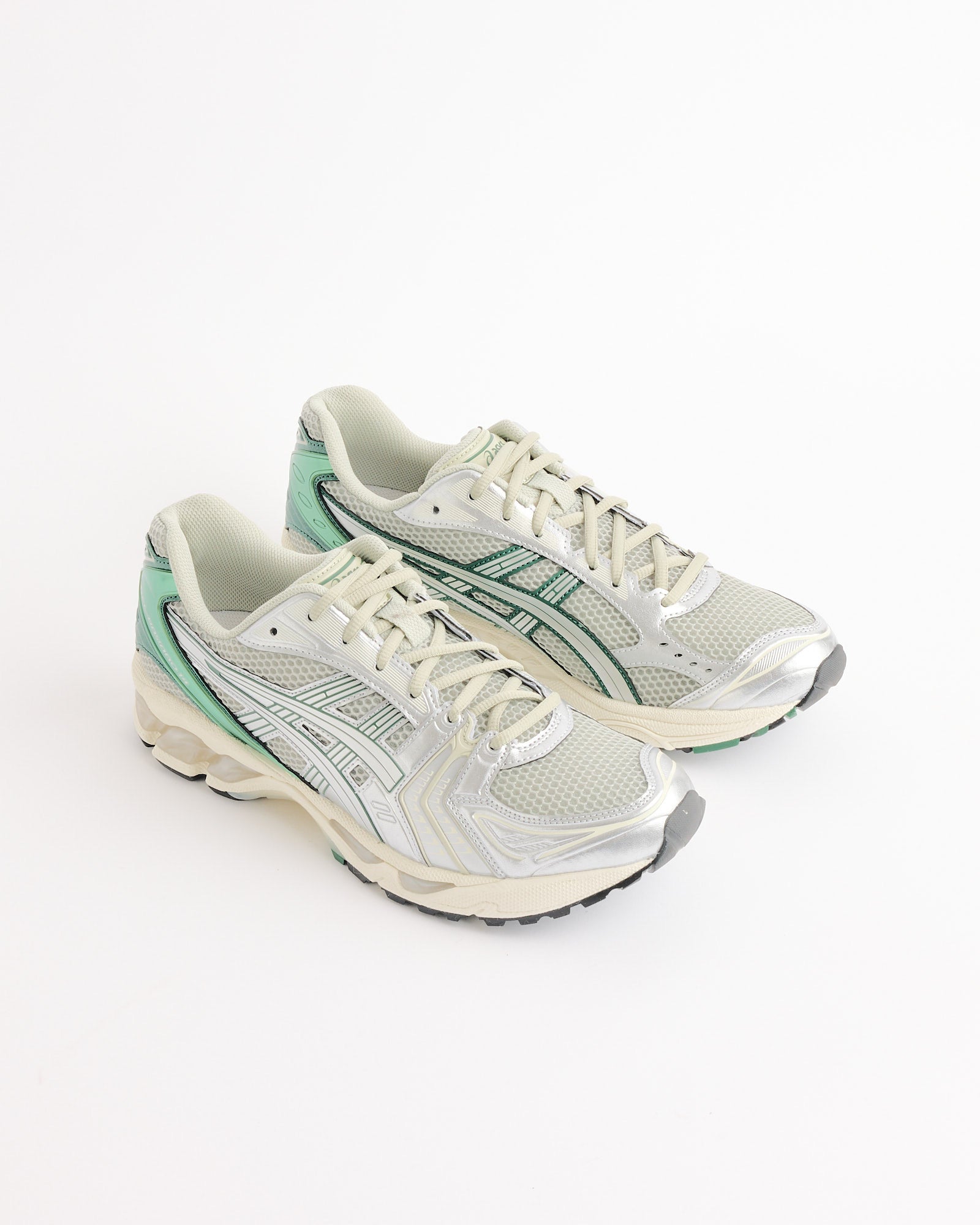 Gel-Kayano 14 in Dried Leaf Green/Pure Silver