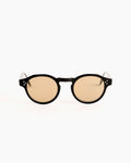 Walt Polarized Mineral Glass Sunglasses in Black Ice