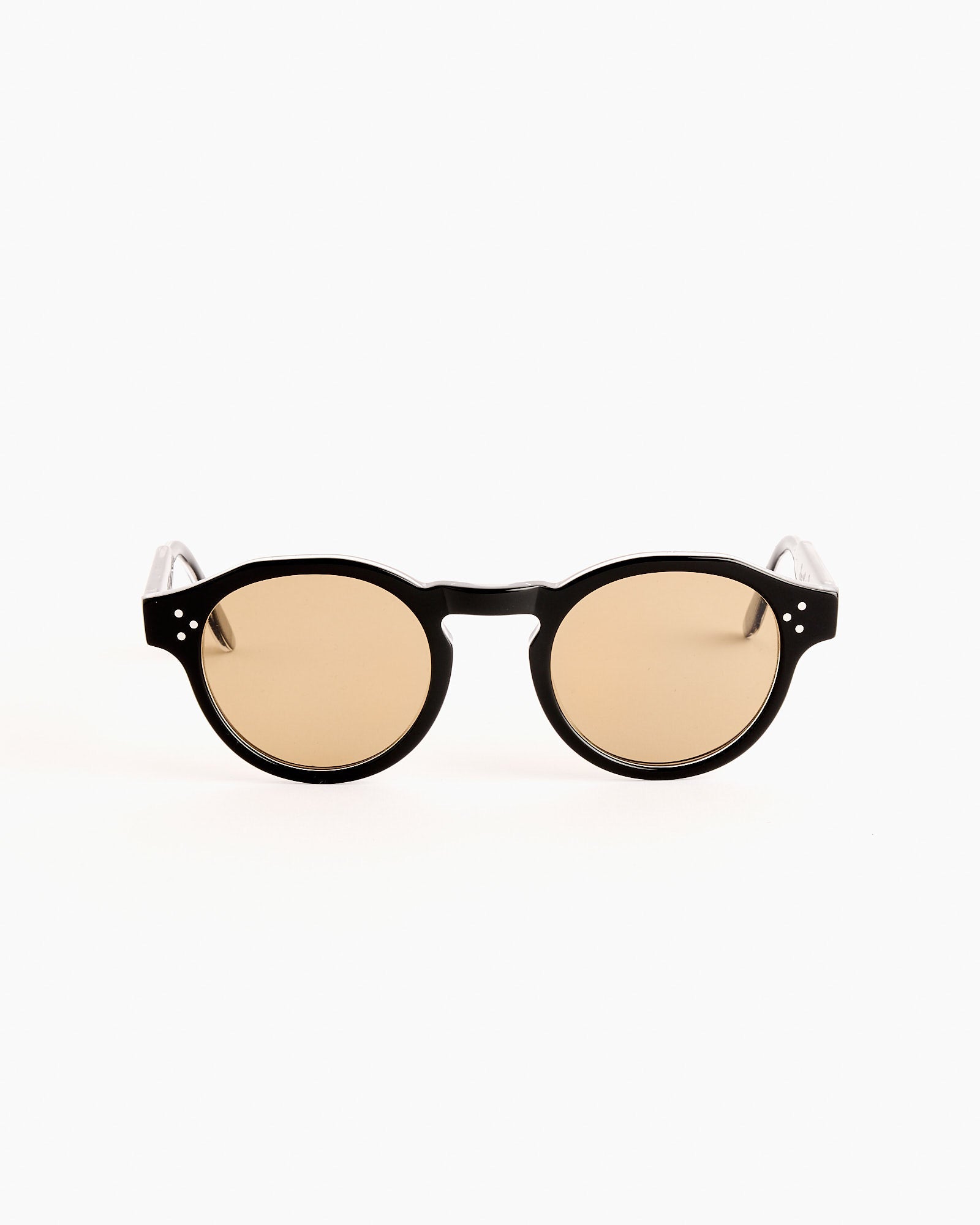 Walt Polarized Mineral Glass Sunglasses in Black Ice