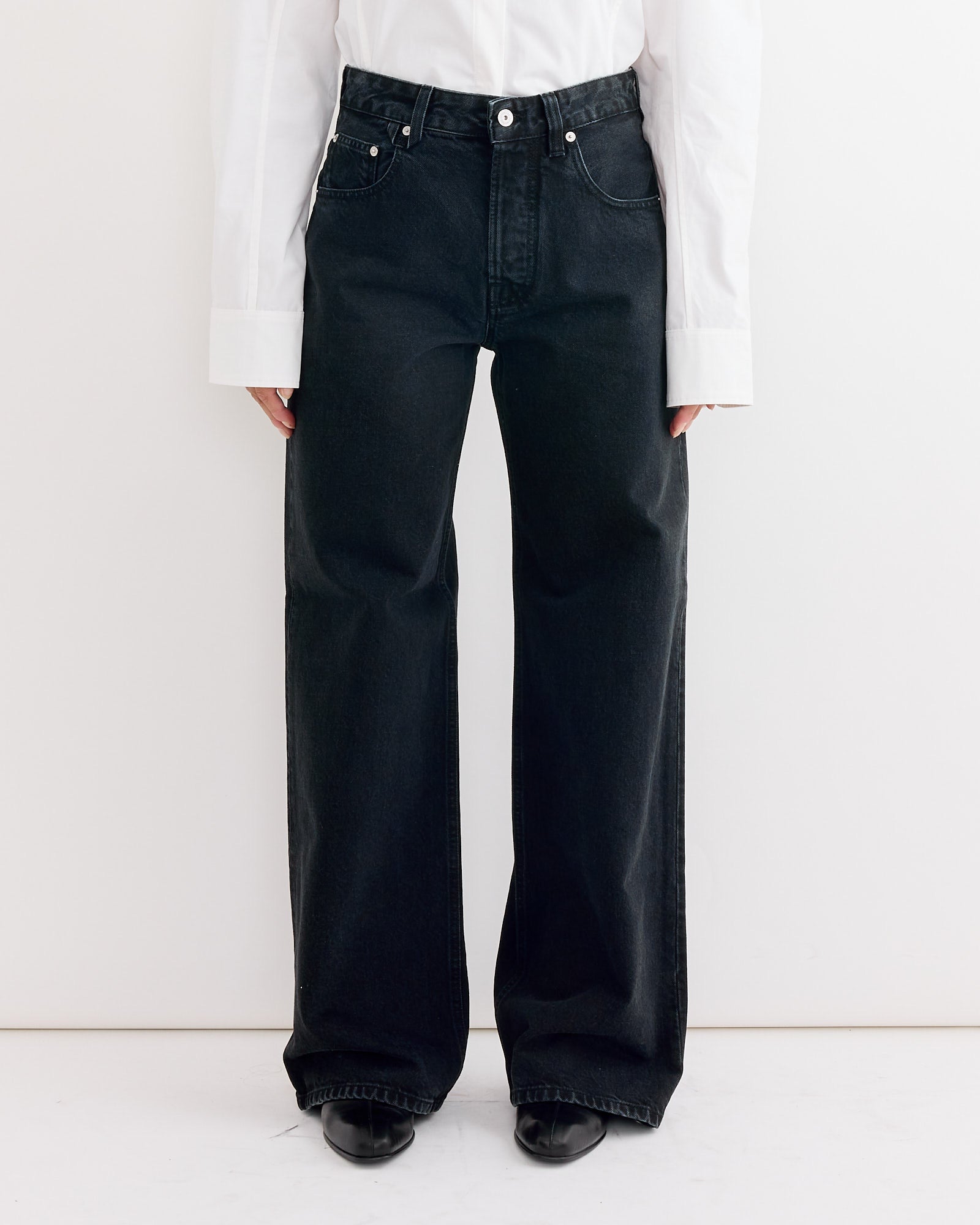 Le De-Nimes Large Pant in Black