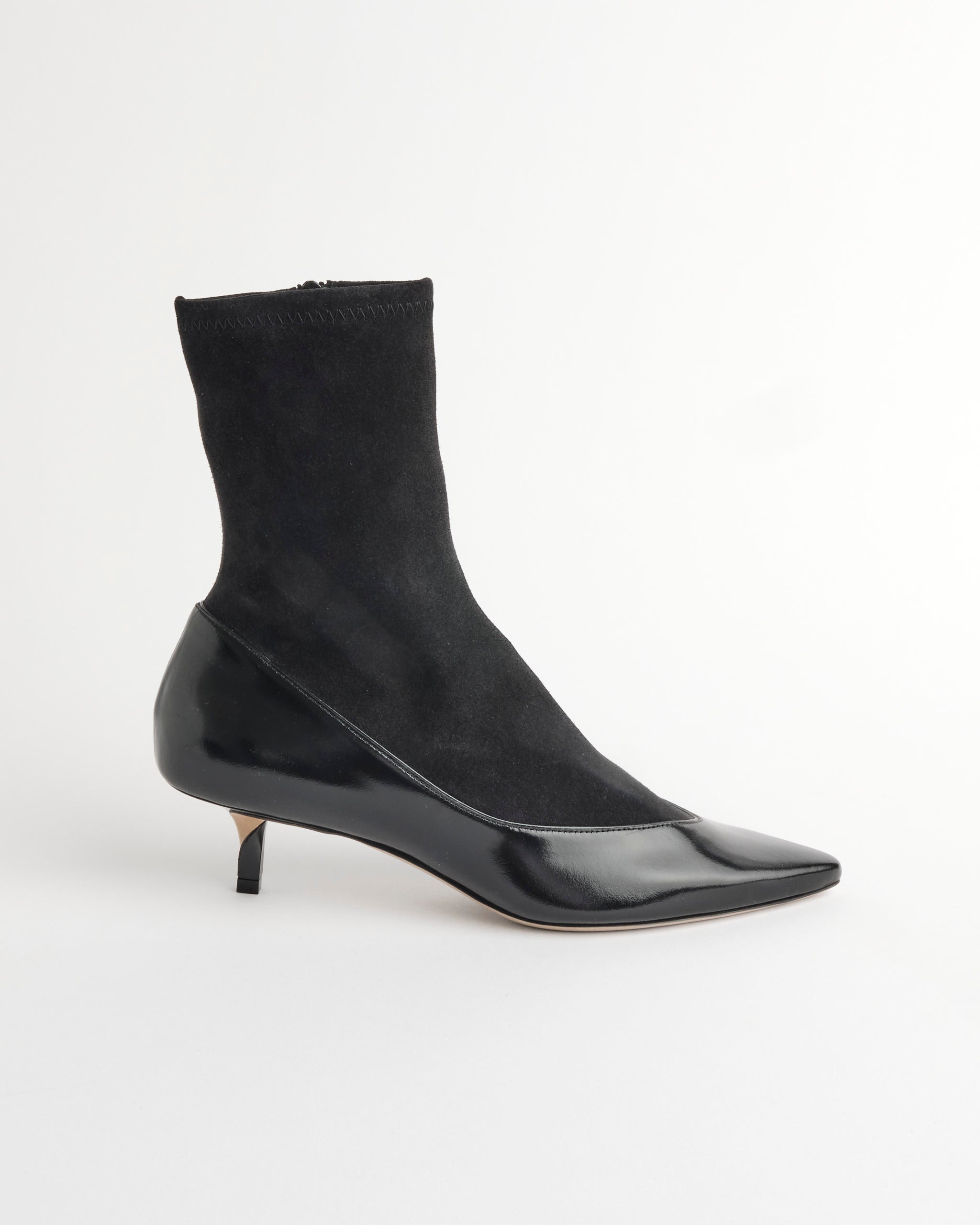 Les Bottines Tourni Pump Boot in Black