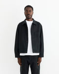 Lang Jacket in French Cotton Twill Black