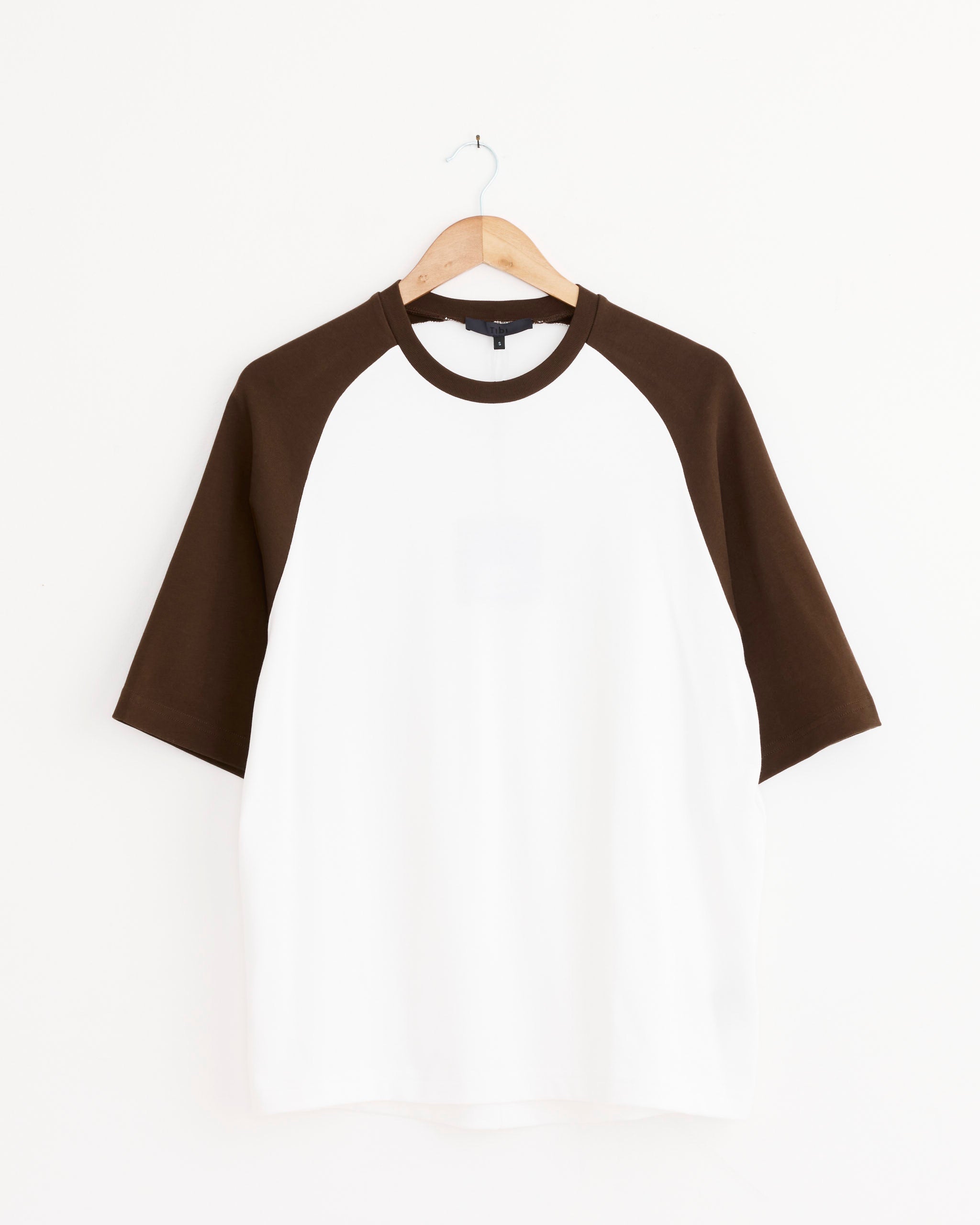 Perfect Baseball T-Shirt in Brown Multi