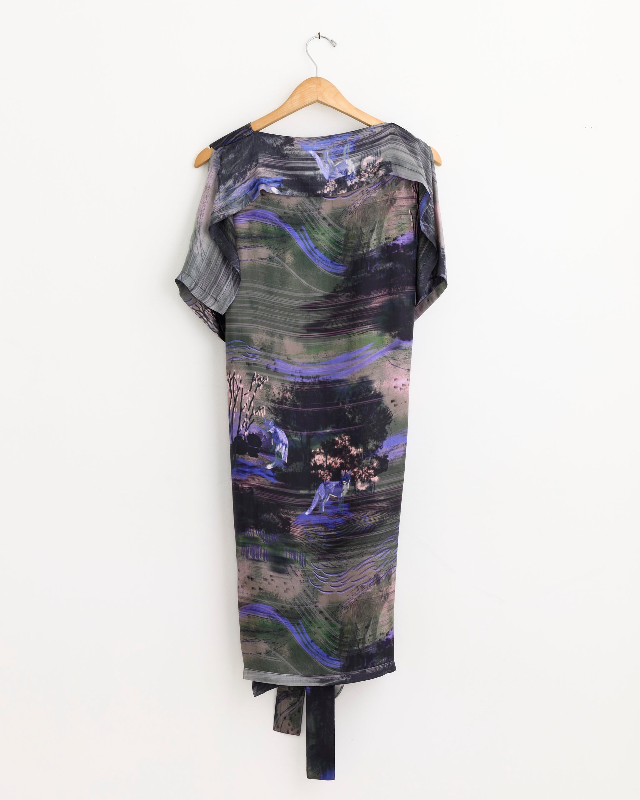 Square Dress in Foxes