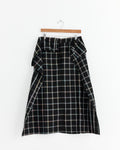 Ocu Skirt in Black Checks