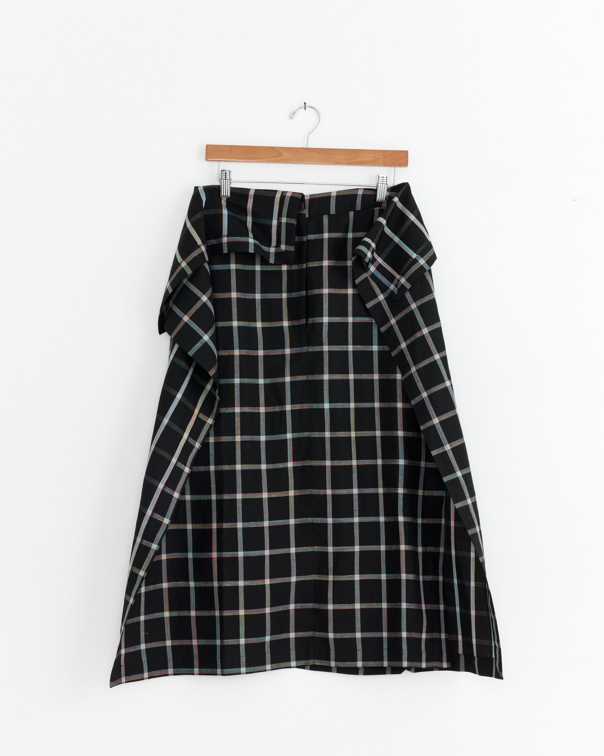 Ocu Skirt in Black Checks
