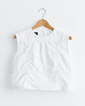 Shell Top in White