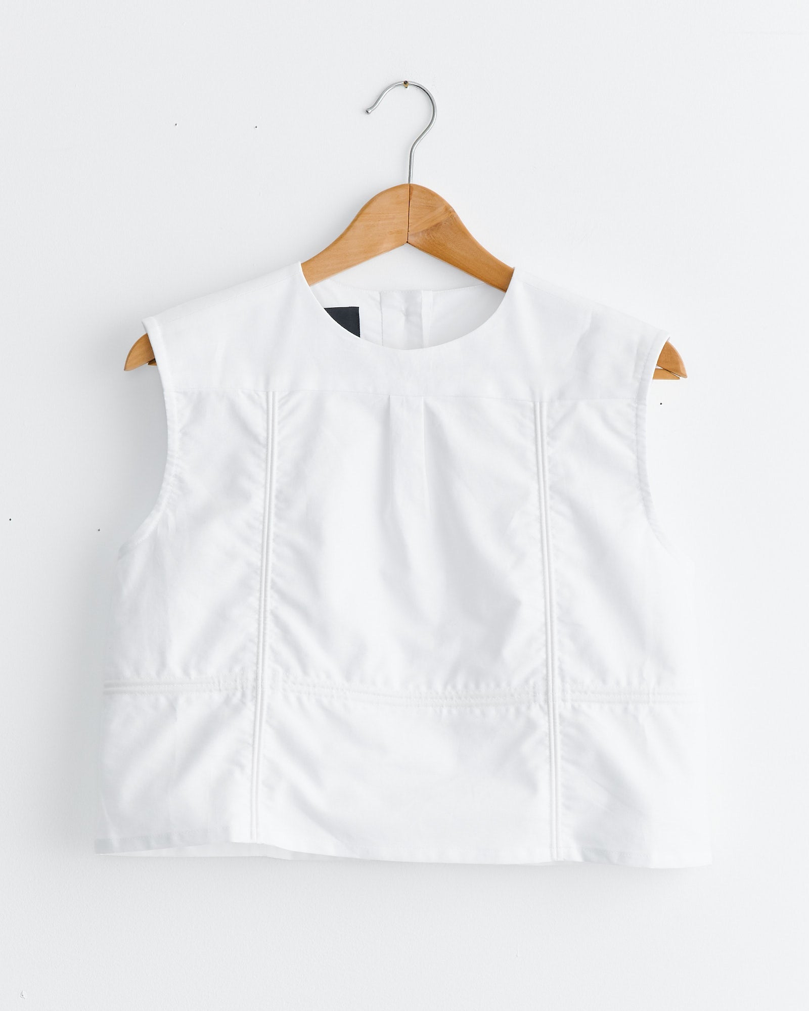 Shell Top in White
