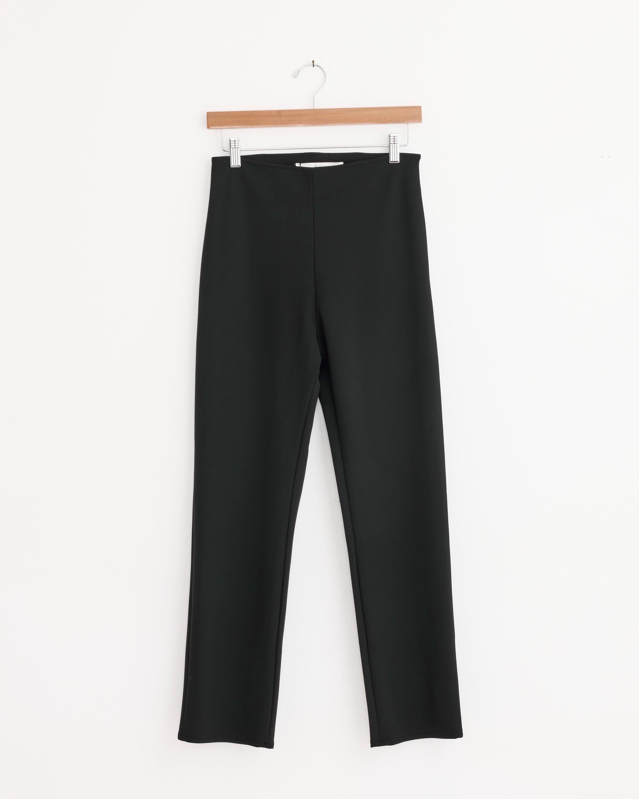Cigarette Scuba Trouser in Black