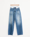 Pockets Denim Jeans in Mid Blue