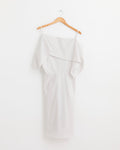 Midi Dress in White