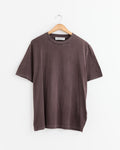 Box T-Shirt in Worn Brown