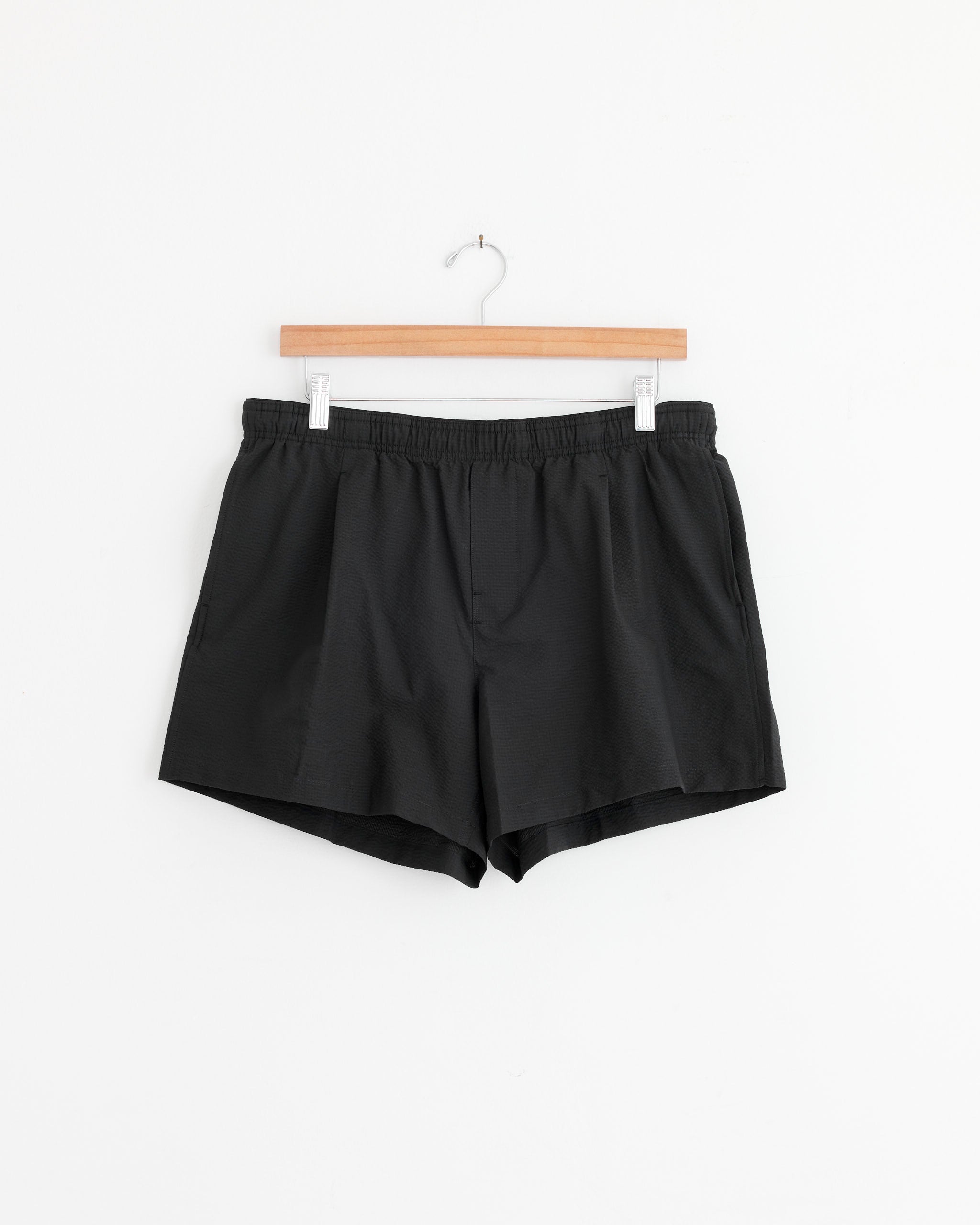 Boxer Trunk Short in Baynoir Coast Seersucker
